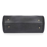 Faux Leather Zipper Closure Formal HandBag Satchel