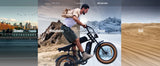 Peak 1500W Electric Mountain Bike with 48V 15.6Ah Removable Battery, 28MPH 100 Mile Range, 20" X 4" fat Tire E-bike