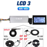 Bafang KT Controller Motor, Ebike Controller, 36V, 48V, 52V, 1500W, 1000W, 500W 350W, 250W, Dual Mode, Sinewave LCD Display, PAS