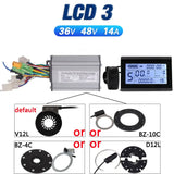 Bafang KT Controller Motor, Ebike Controller, 36V, 48V, 52V, 1500W, 1000W, 500W 350W, 250W, Dual Mode, Sinewave LCD Display, PAS