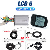 Bafang KT Controller Motor, Ebike Controller, 36V, 48V, 52V, 1500W, 1000W, 500W 350W, 250W, Dual Mode, Sinewave LCD Display, PAS