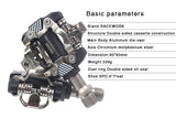 RACEWORK MTB Pedal Self-Locking SPD Pedals Mountain Bike Cleats Bearing Footrest Bicycele Parts