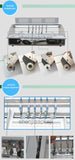 Adjust speed Electric paper creasing machine Perforator Cutter 3 in1 combo Paper Creasing Perforating machine paper Creaser 220V