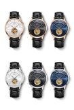 CARNIVAL MIYOTA Movement Automatic Watch Sapphire Waterproof Italy Cowhide Strap Tourbillon Mechanical Men Watches 2021 Luxury