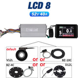 Bafang KT Controller Motor, Ebike Controller, 36V, 48V, 52V, 1500W, 1000W, 500W 350W, 250W, Dual Mode, Sinewave LCD Display, PAS