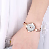 SKMEI Luxury Quartz Ladies Watch Thin Strap Fashion Women Watch Casual Stainless Steel Female Wristwatcch Relogio Feminino 1390