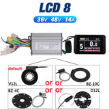 Bafang KT Controller Motor, Ebike Controller, 36V, 48V, 52V, 1500W, 1000W, 500W 350W, 250W, Dual Mode, Sinewave LCD Display, PAS