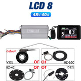 Bafang KT Controller Motor, Ebike Controller, 36V, 48V, 52V, 1500W, 1000W, 500W 350W, 250W, Dual Mode, Sinewave LCD Display, PAS
