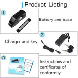 Original 21700 EBike Battery 48V 52V 25Ah 24Ah 60V 72V 36V 20Ah Electric Bicycle Bateria for 2000W 1500W 1000W 500W 350W 250W