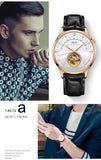 CARNIVAL MIYOTA Movement Automatic Watch Sapphire Waterproof Italy Cowhide Strap Tourbillon Mechanical Men Watches 2021 Luxury