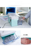 AR210D 2.1L Electric Mini Shredder File Shredder Strip Office Home High Power Electric Shredding 110-220V paper shredder 156mm