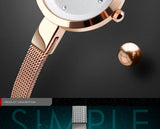 SKMEI Luxury Quartz Ladies Watch Thin Strap Fashion Women Watch Casual Stainless Steel Female Wristwatcch Relogio Feminino 1390