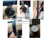 Relogio Masculino Quartz Watch Men Leather Casual Watches Men's Clock Male Sports Wristwatch montre homme hodinky ceasuri saat