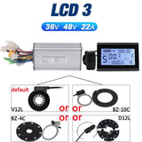Bafang KT Controller Motor, Ebike Controller, 36V, 48V, 52V, 1500W, 1000W, 500W 350W, 250W, Dual Mode, Sinewave LCD Display, PAS