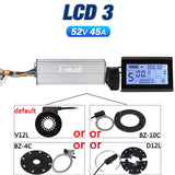Bafang KT Controller Motor, Ebike Controller, 36V, 48V, 52V, 1500W, 1000W, 500W 350W, 250W, Dual Mode, Sinewave LCD Display, PAS