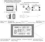 Bafang KT Controller Motor, Ebike Controller, 36V, 48V, 52V, 1500W, 1000W, 500W 350W, 250W, Dual Mode, Sinewave LCD Display, PAS