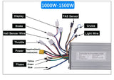Bafang KT Controller Motor, Ebike Controller, 36V, 48V, 52V, 1500W, 1000W, 500W 350W, 250W, Dual Mode, Sinewave LCD Display, PAS