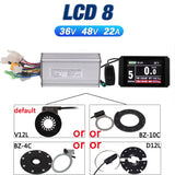 Bafang KT Controller Motor, Ebike Controller, 36V, 48V, 52V, 1500W, 1000W, 500W 350W, 250W, Dual Mode, Sinewave LCD Display, PAS