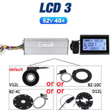 Bafang KT Controller Motor, Ebike Controller, 36V, 48V, 52V, 1500W, 1000W, 500W 350W, 250W, Dual Mode, Sinewave LCD Display, PAS
