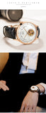 CARNIVAL MIYOTA Movement Automatic Watch Sapphire Waterproof Italy Cowhide Strap Tourbillon Mechanical Men Watches 2021 Luxury