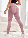 Cross-border seamless high waist hip raise yoga pants stretch quick-drying tights outdoor sports running cycling fitness pants