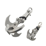 Stainless steel outdoor climbing hook Gravity Hook stainless steel survival folding escapement hook climbing heavy claw Flying Tiger hook