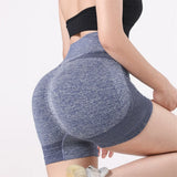 High Waist Women Yoga Shorts Workout Fitness Lift Butt Gym Running Sportswear Short Pants Ladies Active Wear