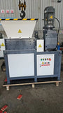 Automatic Mini Plastic Shredder Machine Double Single Shaft Iron Scrap Tyres Crusher Stainless Steel and Aluminum Processor
