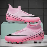 Football Shoes Society Professional Field AG/FG Studded Casual Soccer Shoes Sport Wear Cleats Sneaker Non Slip Football Boots