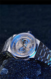 CARNIVAL Brand Mechanical Watch Luxury Sapphire Calendar MIYOTA Movement Automatic Wristwatches Waterproof for Men Reloj Hombre