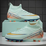 Football Shoes Society Professional Field AG/FG Studded Casual Soccer Shoes Sport Wear Cleats Sneaker Non Slip Football Boots