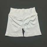HISTELLO Impact Shorts 4.5" Women Yoga Shorts Seamless Low Waist Scrunch Bum Gym Leggings Workout Stretch Fitness Sports Shorts