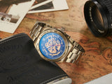 Wrist Watch For Men Waterproof Automatic Mechanical Watch Men's watch Retro montre homme with Genuine Leather relogio masculino