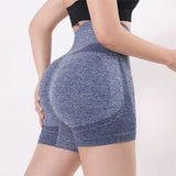 High Waist Women Yoga Shorts Workout Fitness Lift Butt Gym Running Sportswear Short Pants Ladies Active Wear