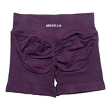 HISTELLO Impact Shorts Df Substitute High Waist Women Yoga Workout Short Seamless Leggings Stretch Fitness Running Gym Shorts