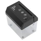 Desktop Mini Paper Shredder Mini Paper Shredder USB Electric Portable Desktop Small A6 Strip Cutting Tool for Office