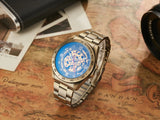 Wrist Watch For Men Waterproof Automatic Mechanical Watch Men's watch Retro montre homme with Genuine Leather relogio masculino