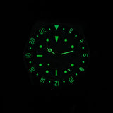 Watchdives WD6542 Mechanical Watch NH34 Automatic Movement Bubble Domed Sapphire Crystal Luxury Watch 100m Waterproof Mens Watch