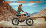 Kickwey K7 Pro Adults Electric Bike For Men 1500W Dual Motor Bicycle 48V 23AH Battery 20" Ebike Electric Mountain Moped Ebikes