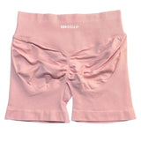 HISTELLO Impact Shorts Df Substitute High Waist Women Yoga Workout Short Seamless Leggings Stretch Fitness Running Gym Shorts