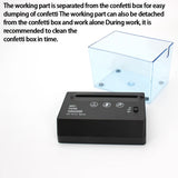 Portable Mini Paper Shredder Electric USB Battery Operated Shredder Documents Paper Cutting Tool for Home Office
