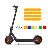Electric Scooter Reflective Stickers Night Safety Stickers Scooter Accessories Night Safety Stickers, Scooter Accessories
