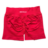 HISTELLO Impact Shorts Df Substitute High Waist Women Yoga Workout Short Seamless Leggings Stretch Fitness Running Gym Shorts