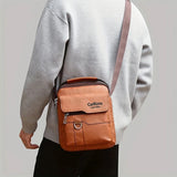 Vintage Office Messenger - Structured Unisex Briefcase (Crossbody/Shoulder Carry for Professionals)