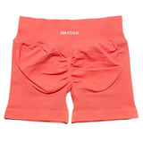 HISTELLO Impact Shorts Df Substitute High Waist Women Yoga Workout Short Seamless Leggings Stretch Fitness Running Gym Shorts