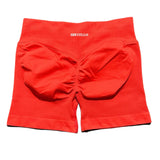 HISTELLO Impact Shorts Df Substitute High Waist Women Yoga Workout Short Seamless Leggings Stretch Fitness Running Gym Shorts