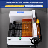 G400 Automatic Cutter Electric Trimmer Bidding Photo Book A4 Paper 40MM Thick Cutting Machine For Office Home