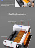 G400 Automatic Cutter Electric Trimmer Bidding Photo Book A4 Paper 40MM Thick Cutting Machine For Office Home