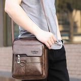 Vintage Office Messenger - Structured Unisex Briefcase (Crossbody/Shoulder Carry for Professionals)