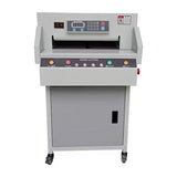 Heavy-Duty Manual A4 Guillotine Paper Cutter Machine 400-Sheet Cutting Capacity 858 Photo Graph Paper Trimmer
